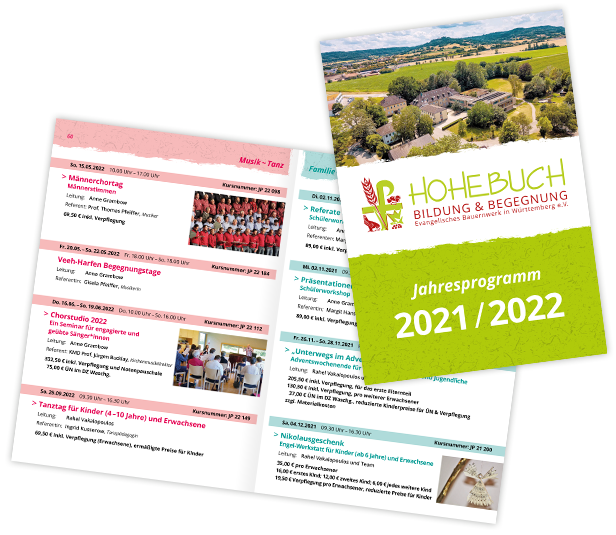 Jahresprogramm Hohebuch